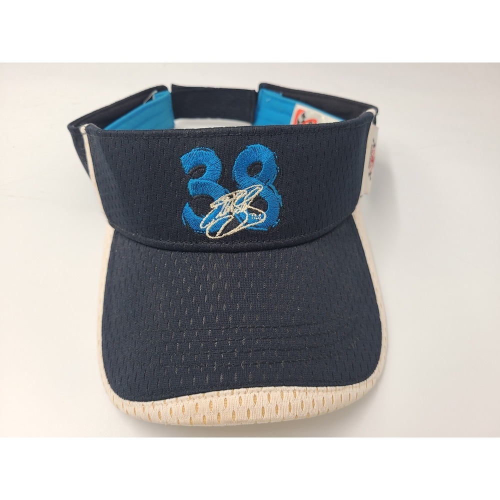 Vintage Elliott Sadler #38 M&Ms Chase Sun Golf Visor Adjustable Hat Cap NASCAR